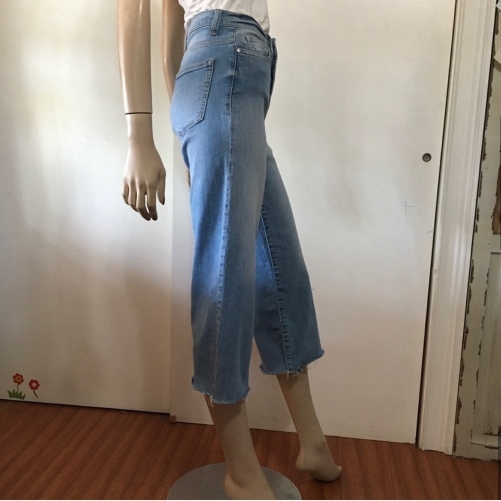 IVY + MAIN raw hem jeans high waist jeans blue S:1 - Picture 12 of 16